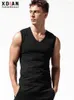 Men's Tank Tops Summer Large V-neck Bottoming Silm Top Wide Shoulder Vest