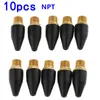 5/10pcs 1/8 pouce NPSM NPT Buzle d'air de remplacement de pointe masculine NPSM pour les outils pneumatiques