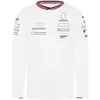 F1 2024 팀 드라이버 티셔츠 포뮬러 1 레이싱 긴 슬리브 티셔츠 레이스 스포츠 새로운 시즌 의류 여름 자동차 팬 남자 저지 티셔츠