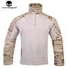 大きな割引Emersongear Gen 3 Combat Shirt Tactical Army Military Camouflage Shird Airsoft Suit