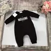 Helt nyfödd baby romper flickor kläder barn kläder pojkar träning snyggt tecknad tryck ren bomull långärmad spädbarn en bit jumpsuit