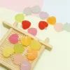 30 pcs colorés de bonbons doux en forme de coeur charmes pour le collier bracelet bricolage pendentif boucles d'oreilles