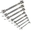 Corps fermé mâchoire / mâchoire Turnbuckle Basket à fleurs Vis M5 M6 M8 M10 M12 pour la tension corde de câble durable