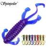 Spinpoler Floating Craw Fishing Lures Shrimp Soft Bug Bait 75mm/3.5g Wobblers Bass Silicone Worm Artificial TPR Pesca Tackle