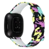 Honecumi für Fitbit Versa 3 Band Armband Silikon Frauen Smart Watch Accessoire für Fitbit Sense Armband Einstellbar für Versa3