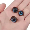 5 paires 10/12 / 14 mm Eyes en plastique Artisanat avec laveuse marionnette cristal poupées outils de bricolage