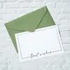100pcs Carte blanche vintage merci es amour message pour la décoration cadeau d'anniversaire des petites entreprises 240328