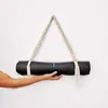 Neueste Yogamatte Traggurt handgefertigt Boho Häkelmakrame Einstellbarer Schultergurt für Yogamatte Pilates Übung Fitness