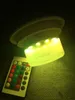 Remote controlled Rechargeable RGBW Light base Waterproof 5050SMD LED module Hanging Furniture mood Lighting Enhancer UnderTable