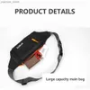 Sport Bags Fanny Pack Mens and Womens Belt Bag Mens Waterproof Hip Bum Kangaroo Bag Abdominal Cross Banana Shoulder Handbag Y240410