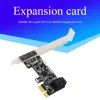 Cartes PCIe aux ports 2/4/6 SATA 3 III 3.0 6 Gbps Adaptateur SSD PCI PCI Express Controller Board Extension Carte de carte X4 X6 X8 X16