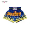 Kickboxing combattere tigre muaythai corta luce adulta boxe traspirante bauks donna donna stamparsi prese sanda mma pantaloni corti