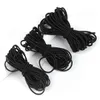 2 m/Beutel schwarzer runde Form Elastic Bungee Kabel für Gummibänder Armbänder Halskette Machen Kleidung Nähzubehör machen