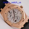 Hot AP nadgarstka Epicka Royal Oak Series 26120 lub Mens Watch Rose Gold Automatyczne mechaniczne mechaniczne Szwajcarskie Słynne zegarek Luksusowy zegarek sportowy 39 mm