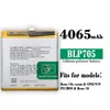 BLP705 Высококачественная запасная батарея для Oppo Reno 10x Zoom Reno10 BLP-705 CPH1919 PCCM00 Мобильный телефон Bateria