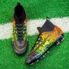 American Football Shoes 2024 MENS SOCCER CLATS DE TURF DE TURF DE HAUTE QUALLES POUR LES BOOTS D'ENTRAÎNEMENT ENFANTS