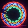 Luce a raggio impermeabile 32 Luci da bicicletta a LED Bike Cycling Wheel Light Lights Coloral Bicycle Home Ruota Luci