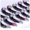 7 pares LD Curl Curl Multilayer Russia Curl Mix Set Stage Colored Stage Tylehes