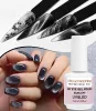 Gel 15 ml 9d brede kat ogen magnetische gel Pools helder zilveren uv gel nagellak emaille lak glitter fluwelen nagel kunst vernis