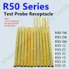 Тестовый зонд PCB Series Series PCB POGO подключите подключение R50-2S 1S 3S 1C 2C 3C 1W 2W 3W Тестовый штифт P50-B P50-B1 0,68 мм