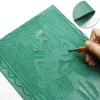 Beginner snijwerk rubberen plaat kinderen snijden PVC rubberen bord print inktplaat matrubber plank rubberen plaat