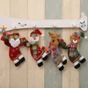 Santa Snowman Pendants Navidad Xmas Tree Ornaments Hanging Doll Craft Decor Supplier Christmas Decorations for Home Kids Gift