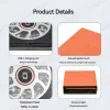 Carregador sem fio de couro dobrável Chargers para iPhone 12 13 14 Pro Max Portable 3in1 Carregador para Apple Watch AirPods Pro