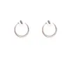 Minimalist Circular Clip Without Ear Holes, Niche, Cool Elegant Style, Fashionable and Versatile High-end Jewelry for Women