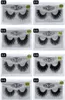 20 стилей 3D Mink Esheseses Ente Lash Extension Сексуальные ложные ресницы Натуральные густые поддельные ресницы для глаз с полной полосовой ночной пленок Beaut5521616