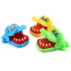 Ny Alligator Shark Biting Finger Toy Creative Mini Biting Crocodile Mouth Tooth Bite Hand Finger Alligator Bar Game roliga skämt