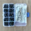 100pcs 6-12mm黒いプラスチッククラフトおもちゃのための柔らかい安全目テディベア人形動物を作る柔らかいおもちゃ8mm