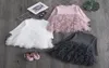 New Spring Autumn Baby Girls Dress Long Sleeve Lace Pleated Princess Dress Children Casual Dresses W4165905239