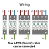 AC SPD AC275V 385Vサージプロテクター1p 2p 3p 4p 20ka 40ka 60ka 60ka Lightning Arrest