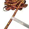 1 Yards Ethnische gestickte Gurtbandverkleidung DIY Handgemachte Nähbänder Kleidung Dekorative Spitzenverkleidung