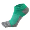 Men's Socks Spring Summer Sports Anti Friction Comfortable Shaping Five Finger No Show Ankle