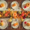 Dekorativa blommor Konstgjorda grenar Pumpkin Berry Harvest Autumn Ornament Halloween Decor for Home Thanksgiving DIY Crafts