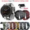 22 26 mm horlogebandriem voor Garmin Fenix 7 7x 6 6x Pro 5 5XPlus 3HR 945 955 Epix Smart Watch Correa Sport Silicone Bracelet Belt