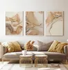 Картины бежевый мраморной плакат Canvas Painting Nordic Modern Fashion Abstract Gold Luxury Home Decr Wall Art Print для гостиной 7366384