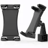 Stands Universal Tripod Tripod Mount Clamp Cell Phone Clip Holder avec 1/4 "Adaptateur de filetage pour le support de support de téléphone de la tablette iPad 12.9"