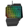 Claviers Ziyoulang K15 Keyboard Onehanded Keyboard Gaming Clavier ergonomique Design Pubg PC Games Keycap Version