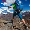 Trekking-Pole NatureHike Ultraleichte Kohlefaser 5-Abschnitte faltbare verstellbare Wanderschärfe im Freien im Freien NH18D010-Z