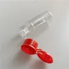 2pcs 100ml Plastikgewürz Pfeffer Cruet Shakers Gewürze Glas klares Grill -Gewürzflaschen Salzbehälter Küche Gadget Tool