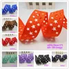 12 colors to select 10 yards Stars Engraved Hollow Grosgrain Ribbons Quality Tapes for hairbow gift pack clothing Bowknot DIY