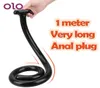 Olo 1M Super Long Anal Plug Butt Plug Anus Masturbator Dildo Prostate Massager G Spot Stimulation Dilator Fex Toys for Woman Men x5239050