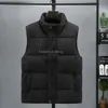 Office épaissis de gilet de la veste à la veste de support masculin sans manche sans couleurs Nouvelles amoureurs légers de grande taille en pierre en pierre