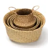 Foldable Flower Basket Nursery Laundry Bags Plant Pot Vegetable Bag Hanging Baskets Handmade Storage Holder Creative Home Decor