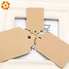 50PCS 3 Sizes Kraft Paper Tags Paper Labels Card Tag For DIY Christmas/Wedding /Party Favors Scrapbooking Kraft Gift Tags