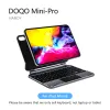 Toetsenborden Doqo Minipro: voor iPad Mini 6 Aluminium draadloos magisch toetsenbord