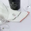 Sommelier Pulching Pulishing Microfibra Vino de vaso Cleanwrining Cloths