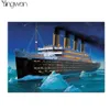 Çocuklar için 5d DIY elmas boya Titanik gemi tam elmas boncuklar nakış çapraz dikiş kitleri mozaik yeni sanat ev dekor hediyesi